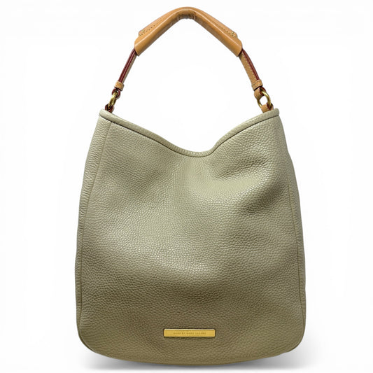 Softy Saddle Pebbled Leather Hobo Designer By Marc By Marc Jacobs, Size: Medium