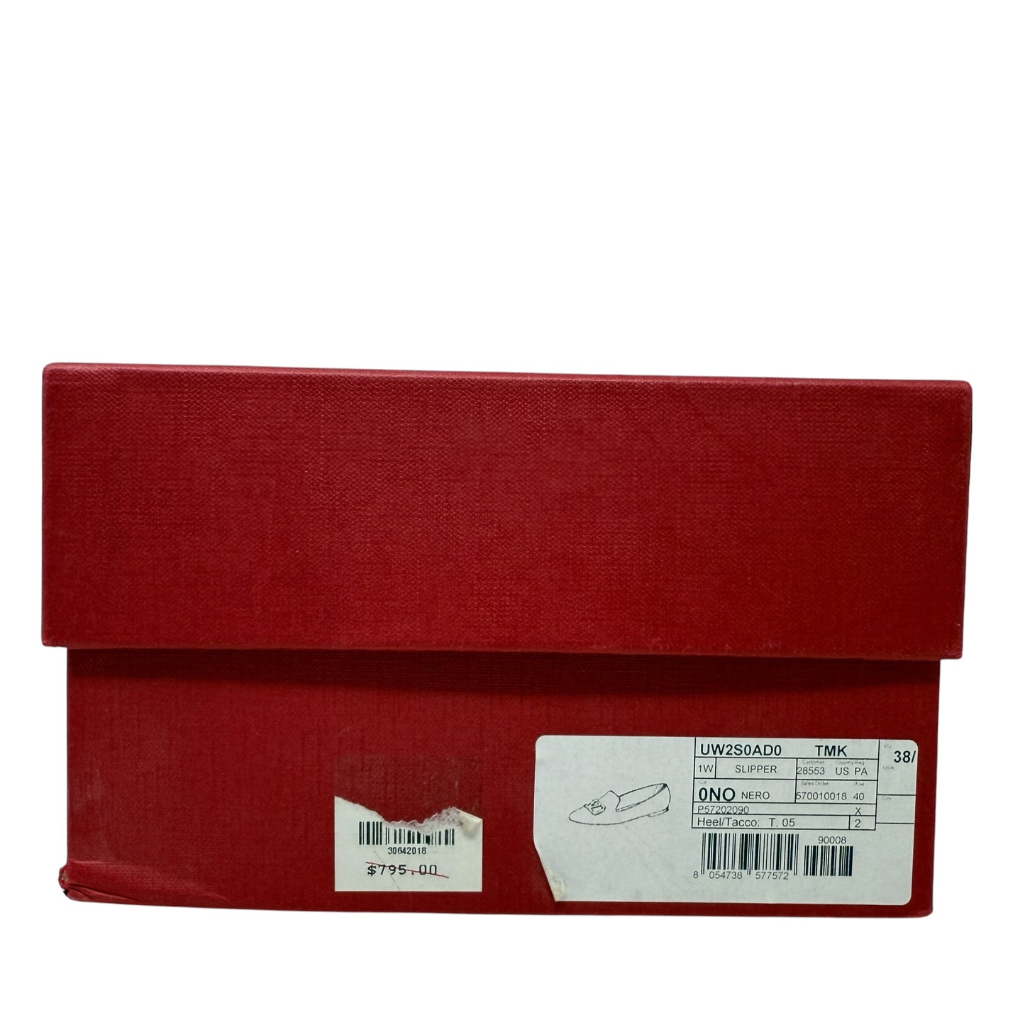 VLogo Patent Leather Loafers Luxury Designer By Valentino-garavani In Black, Size: 8.5 (IT 38.5)
