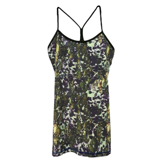 Power Y Tank *Luon By Lululemon In Floral Sport White Multi Gator Green Size: 6