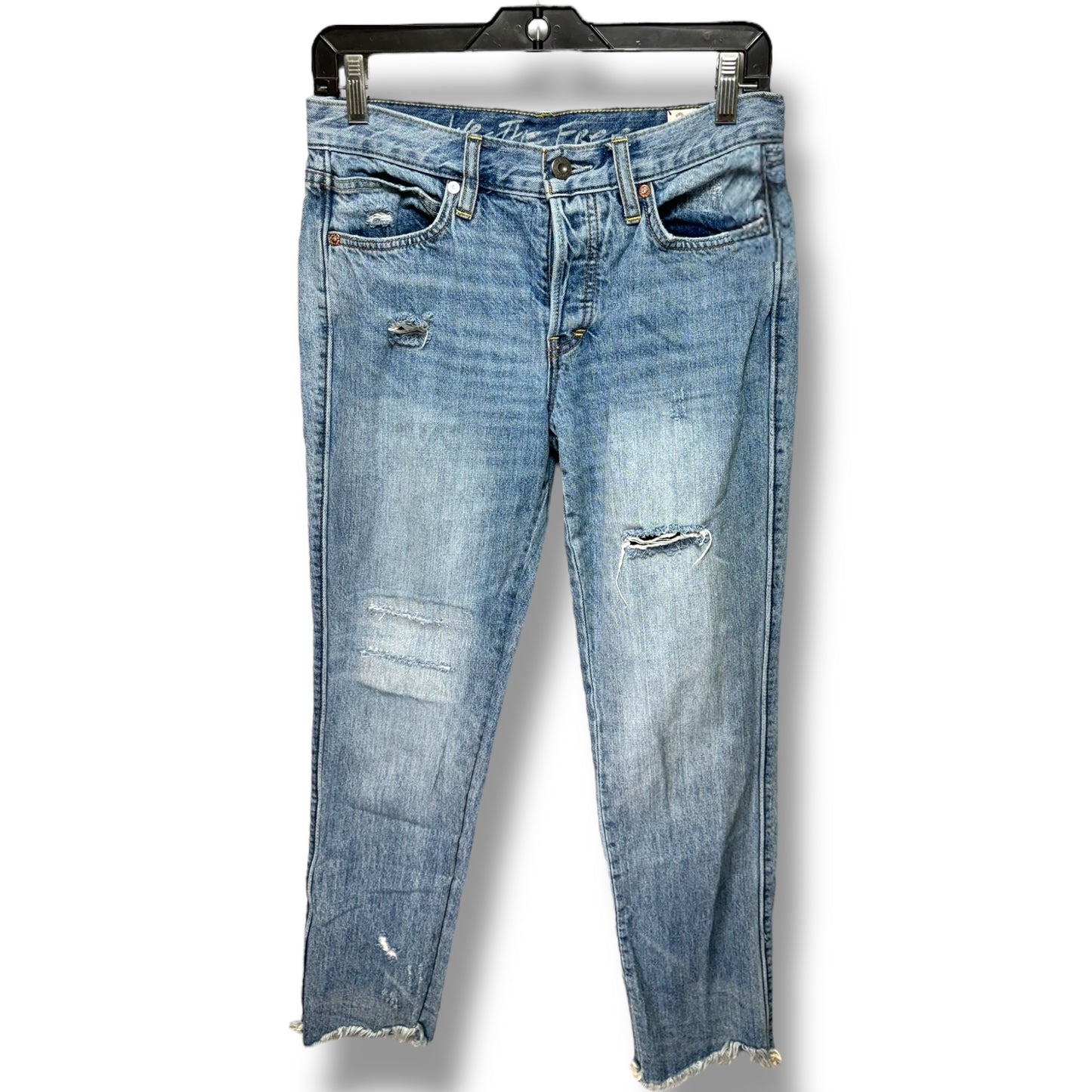 Jeans Straight By We The Free In Blue Denim, Size: 2