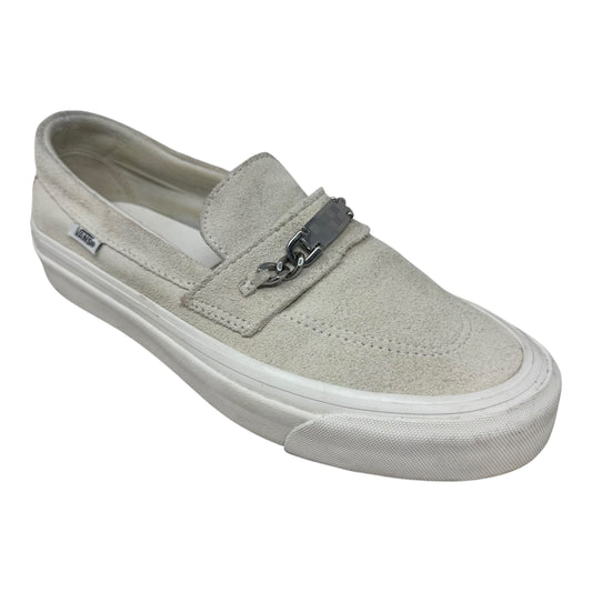 Shoes Sneakers By Vans In Cream, Size: 8.5
