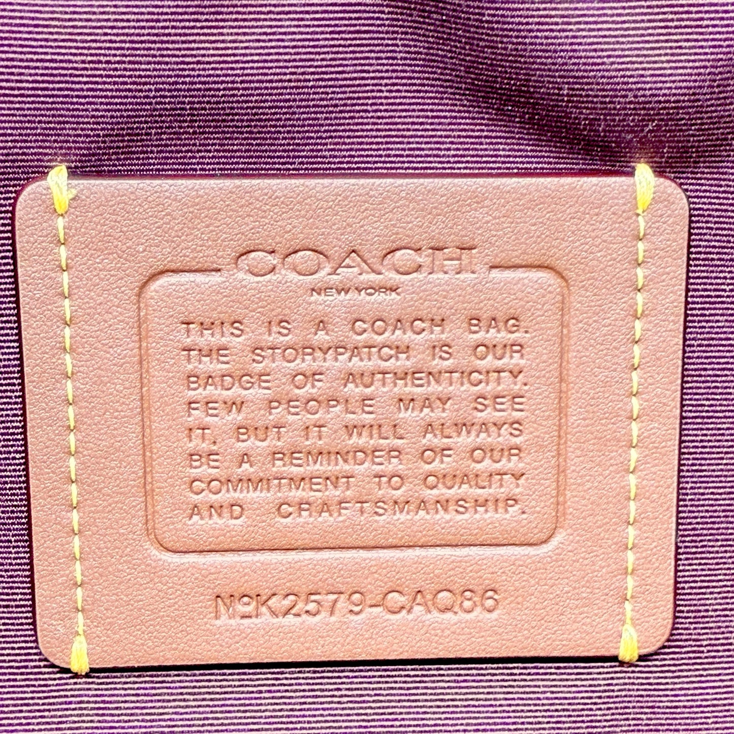 Erin Shoulder Bag Designer By Coach, Size: Medium