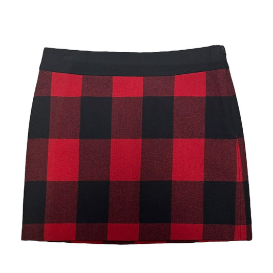 Skirt Mini & Short By J. Crew In Plaid Pattern, Size: 2