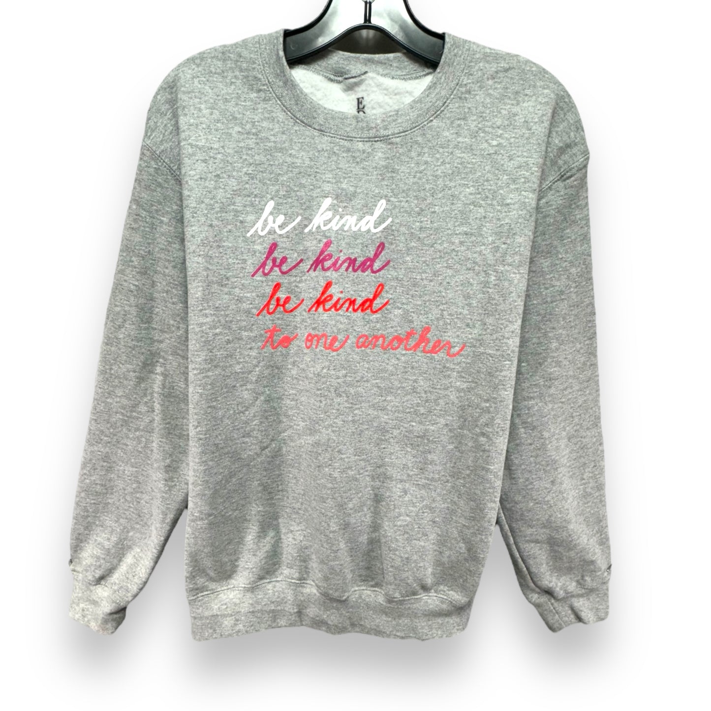 Sweatshirt Collar By Ed Ellen Degeneres In Grey, Size: S