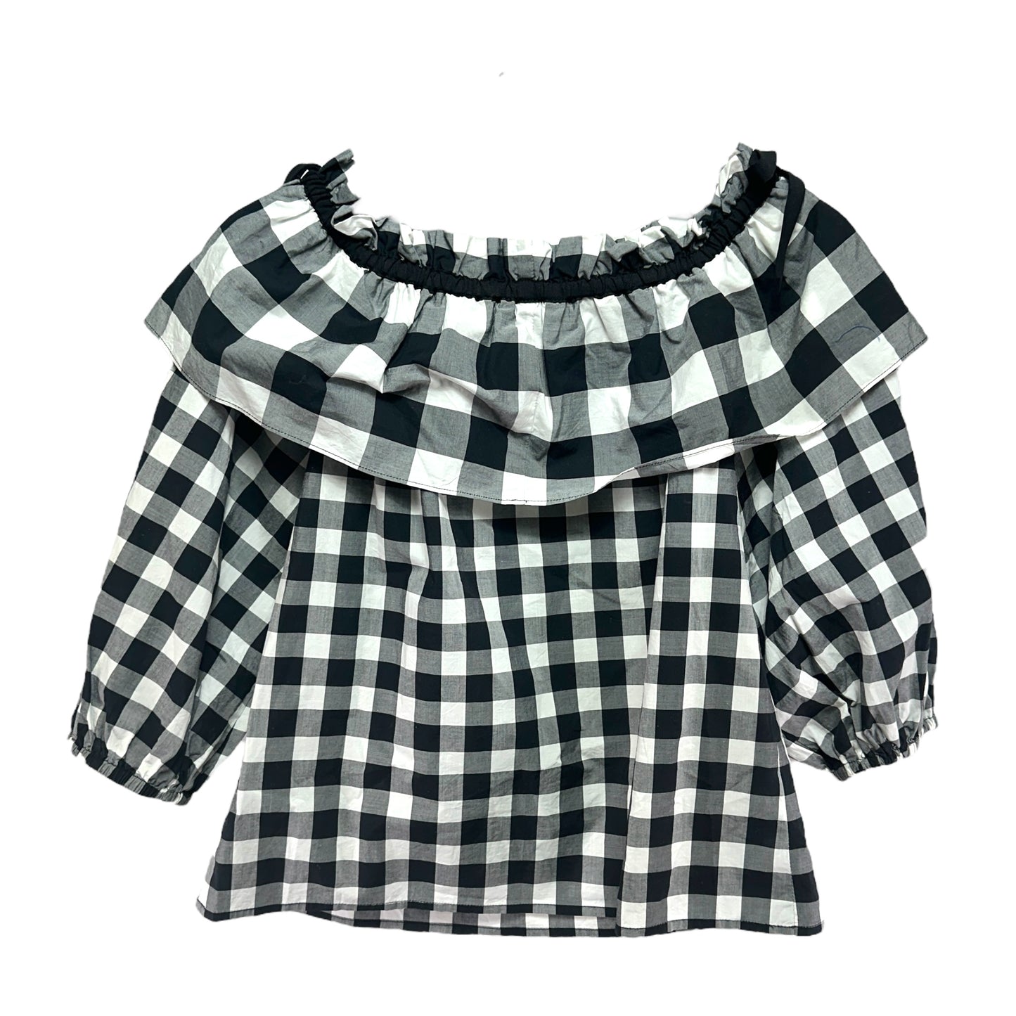 Jenay Blouse in Gingham Check By Parker  Size: XS