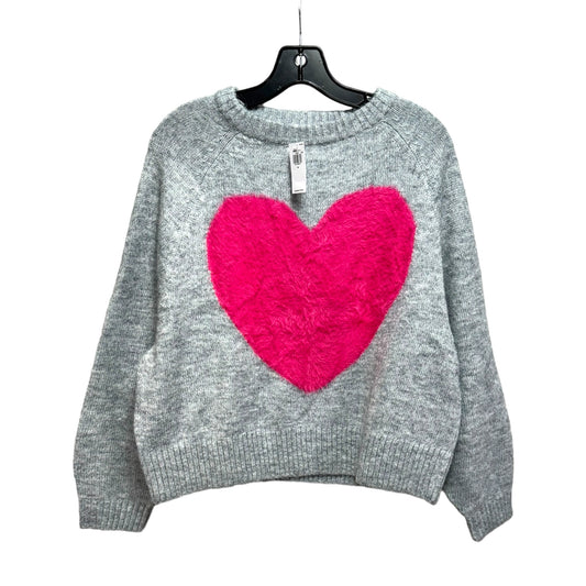 Heart Sweater By Old Navy In Pink, Size: M