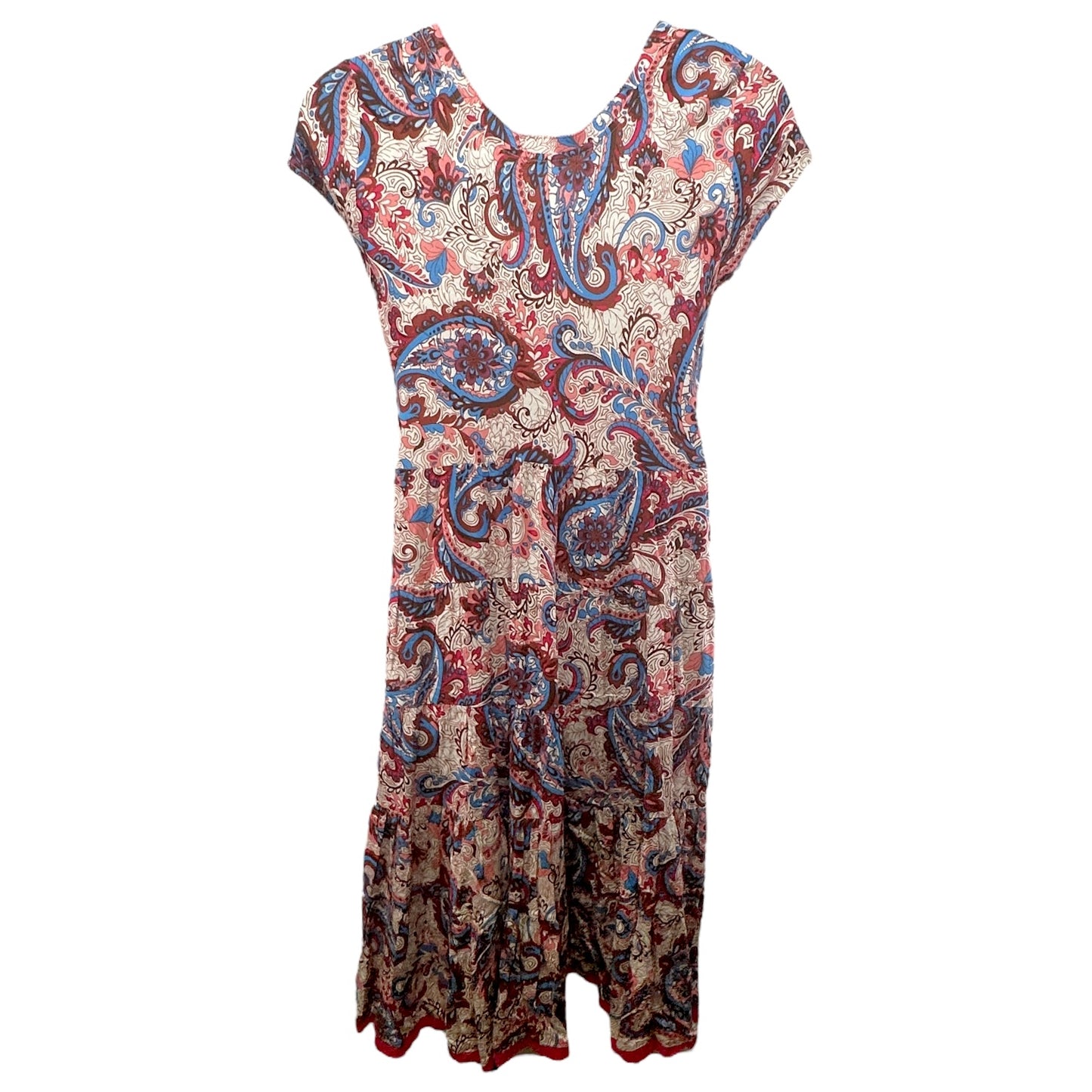 Kara Dress By Soft Surroundings In Paisley Print, Size: Petite L