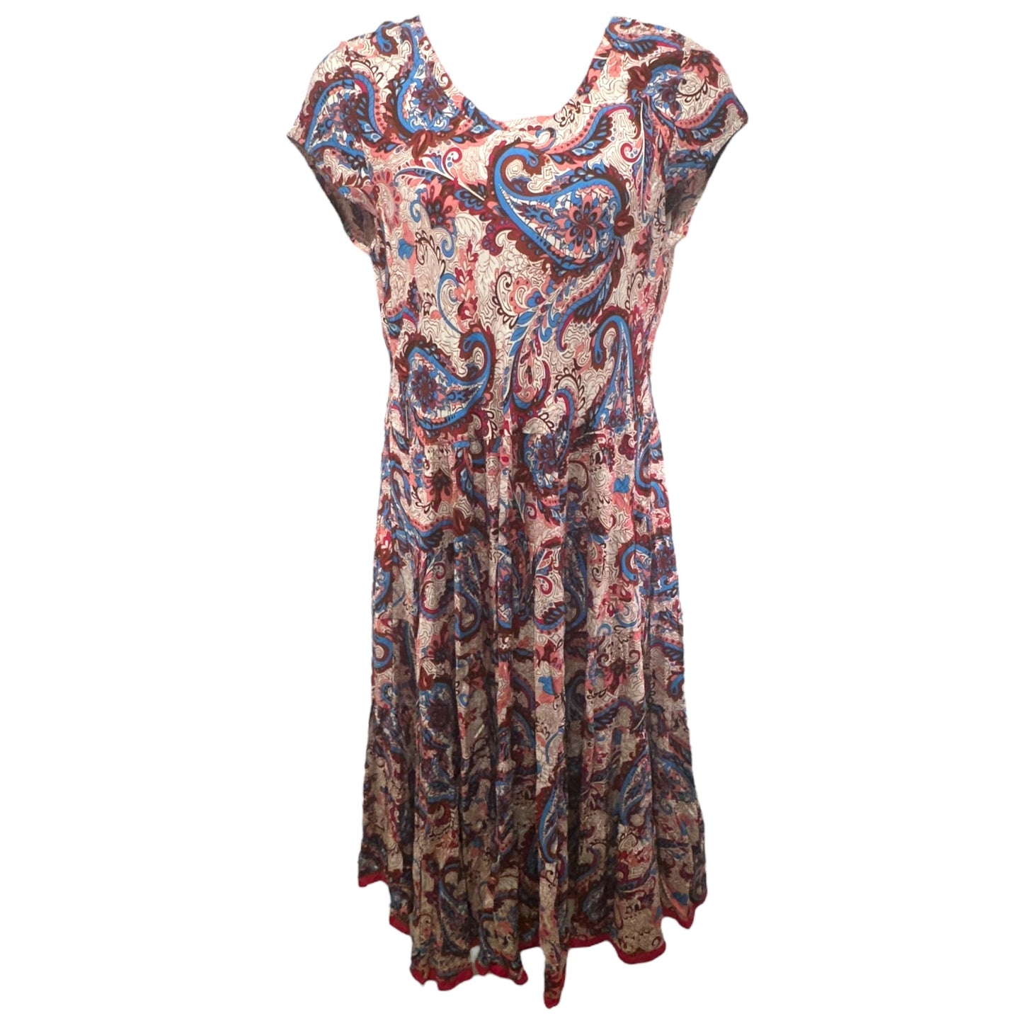 Kara Dress By Soft Surroundings In Paisley Print, Size: Petite L