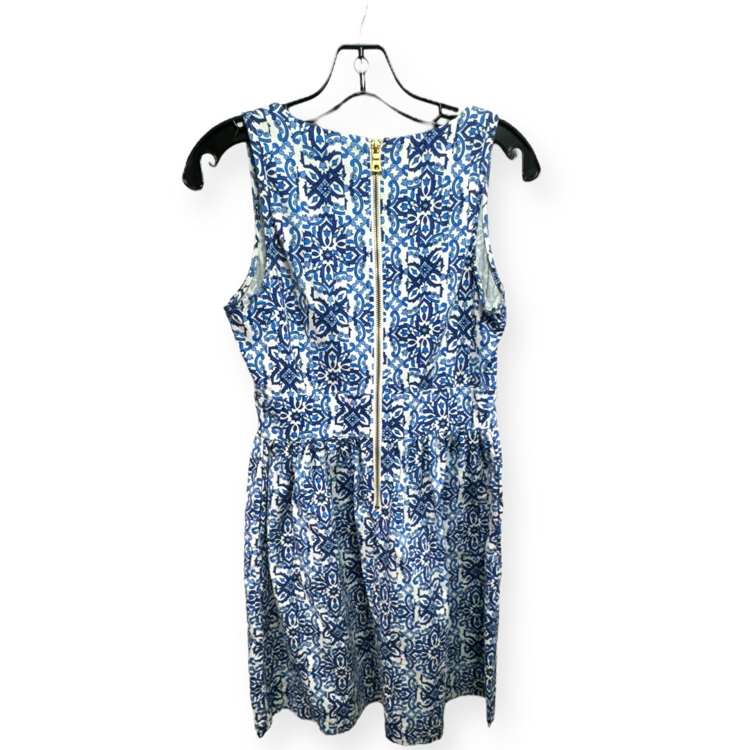 Blue Dress Casual Short Milly, Size 4