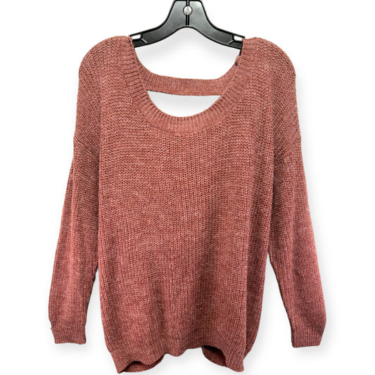 Sweater By Miracle In Red, Size: M