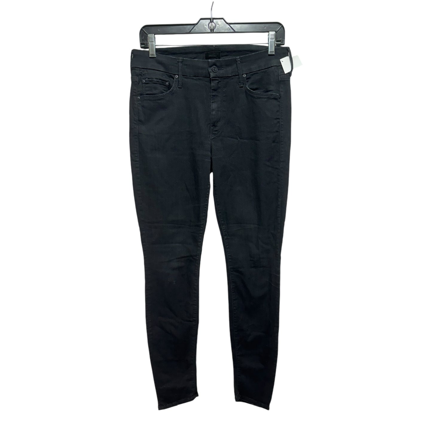 Jeans Skinny By Mother In Black, Size: 8