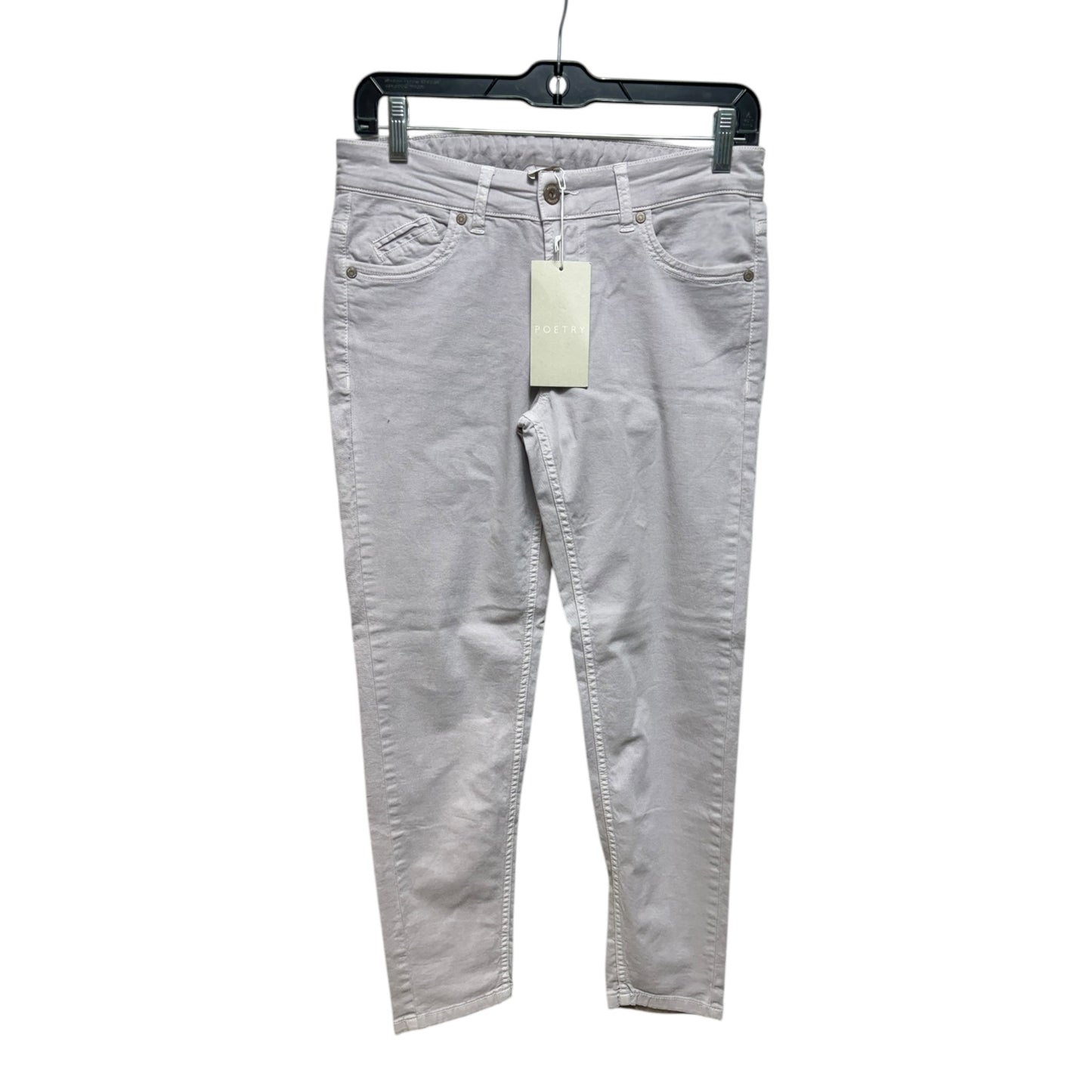 Jeans Skinny By Poetry In Grey, Size: 4