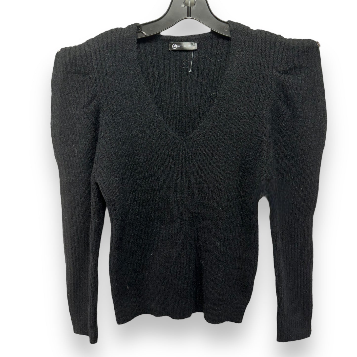 Sweater Cashmere By Pretty Garden In Black, Size: L