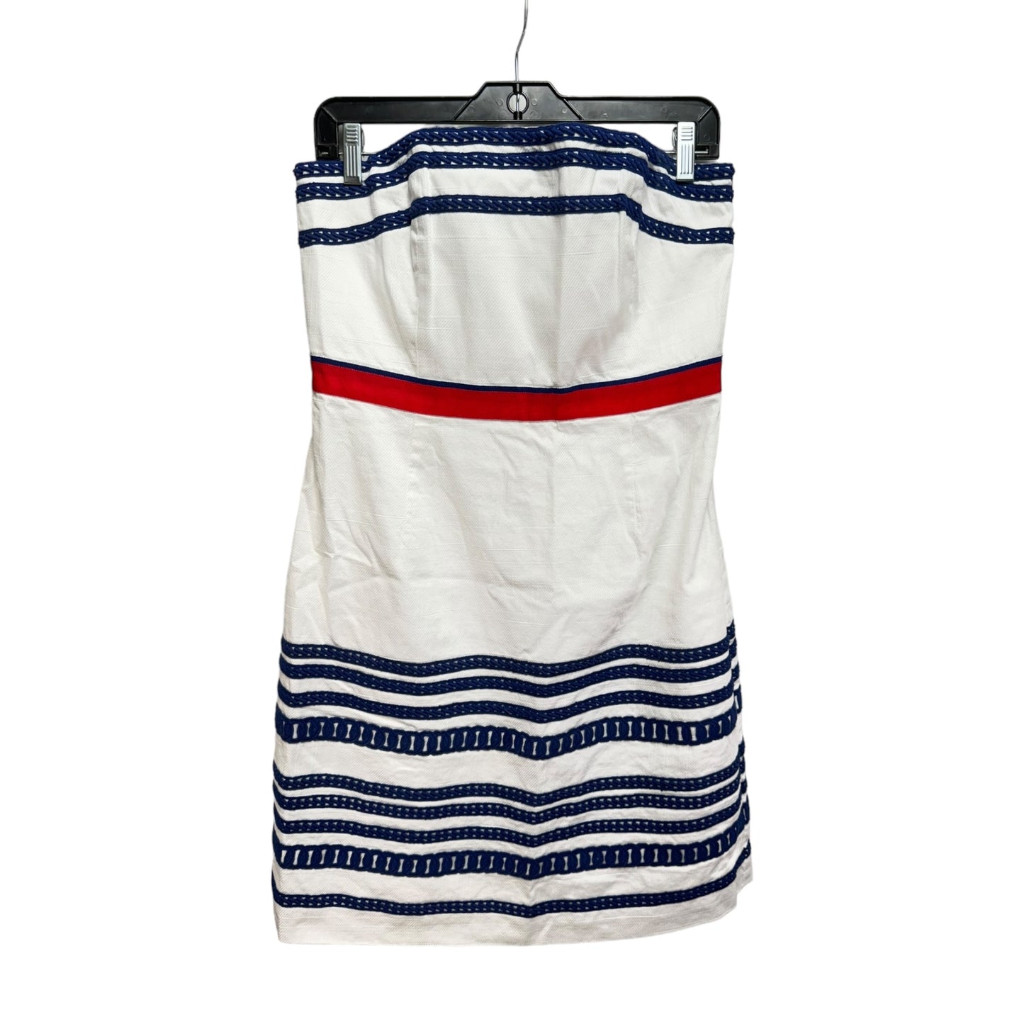 Dress Casual Midi By Vineyard Vines In White, Size: 12