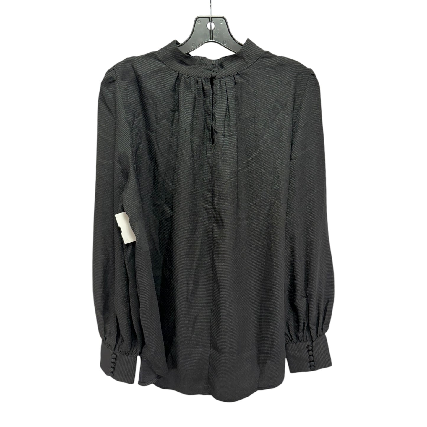 Top Long Sleeve By H&m In Black, Size: L