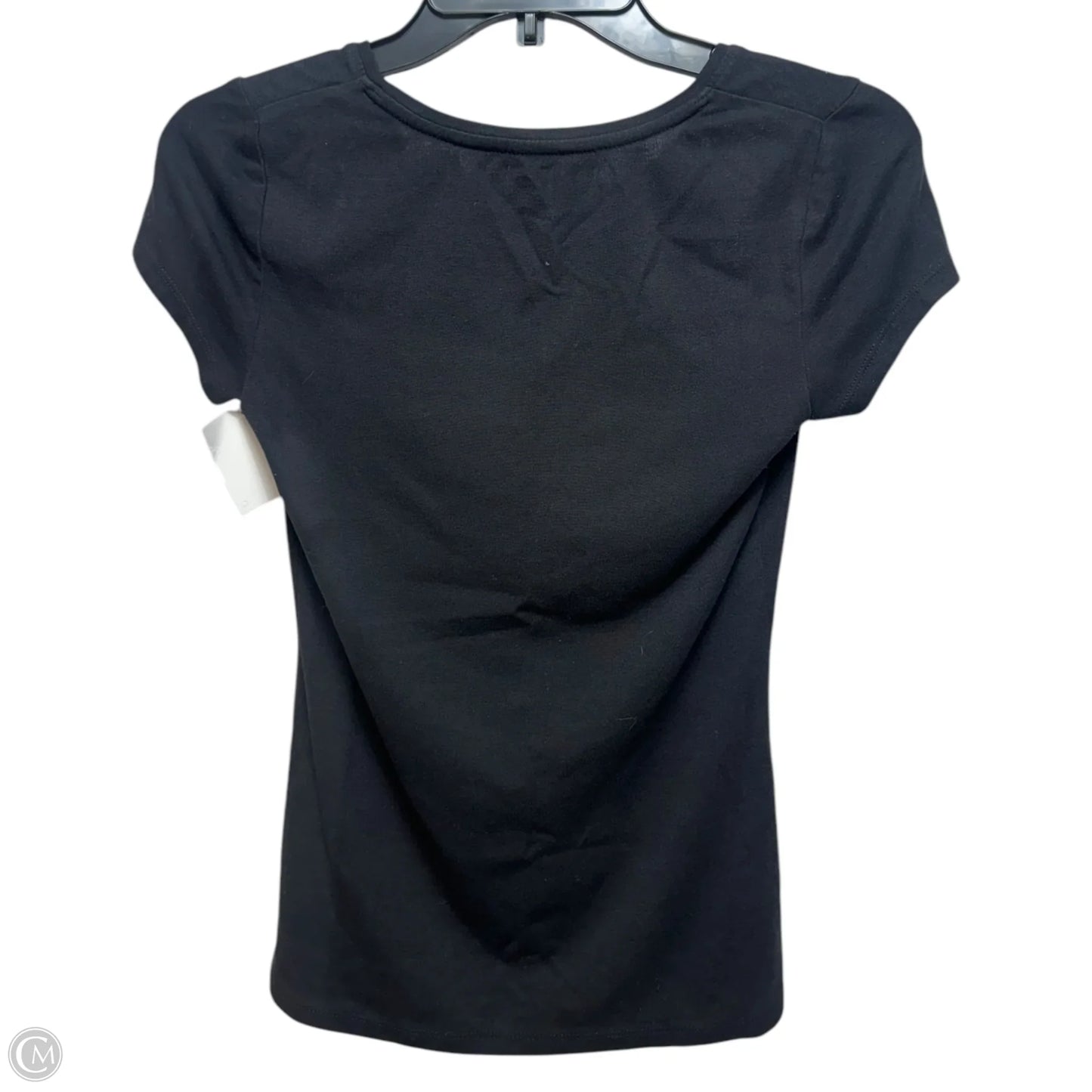 Top Short Sleeve By Next Level In Black, Size: M