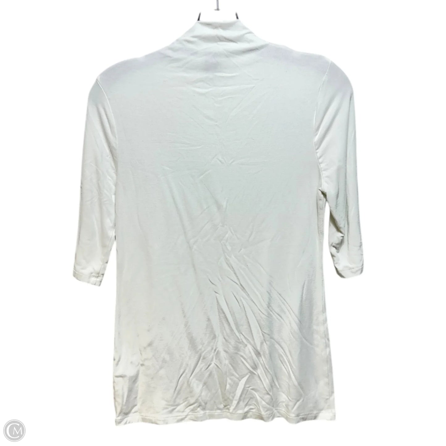 Top Short Sleeve By White House Black Market In White, Size: S