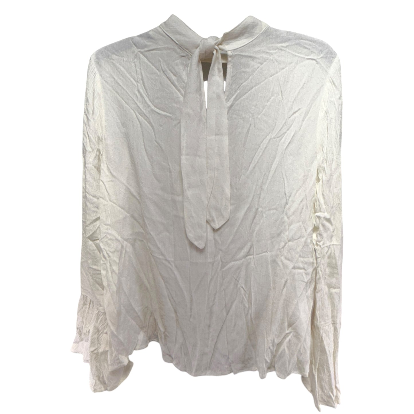 Top Long Sleeve By Loveriche In White, Size: M