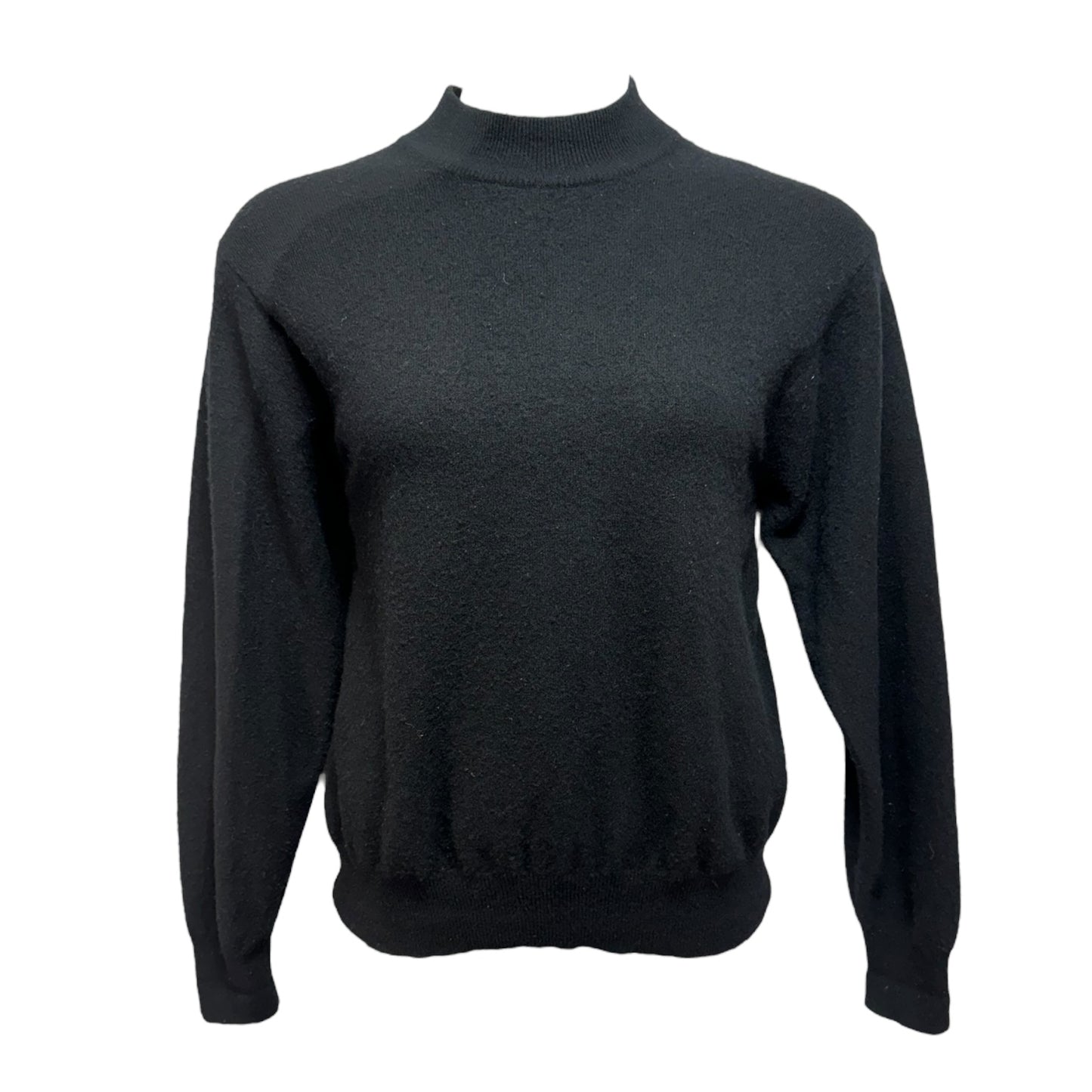 Sweater Cashmere By Lord And Taylor In Black, Size: L