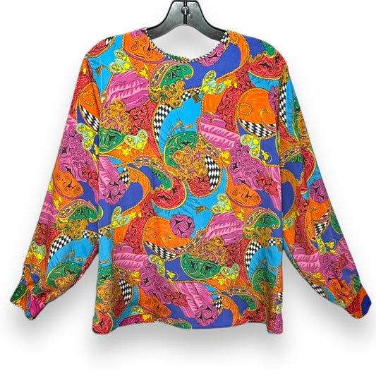 Top Long Sleeve Unbranded In Multi-colored, Size: M