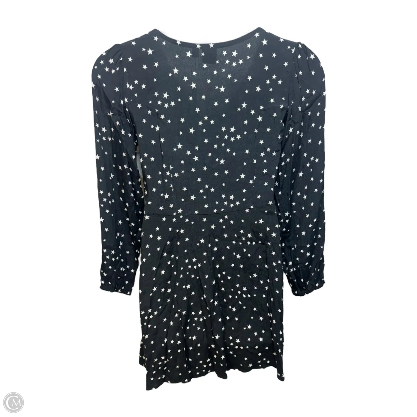 Star Button Dress Casual Short By Gap In Black, Size: 14