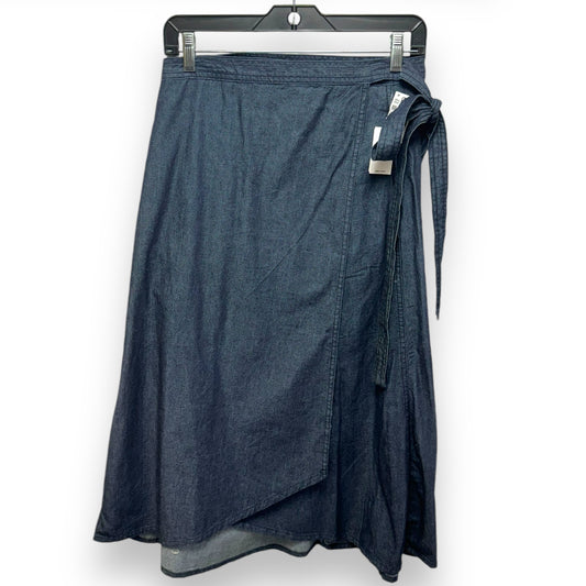 Skirt Maxi By Gap In Blue, Size: L