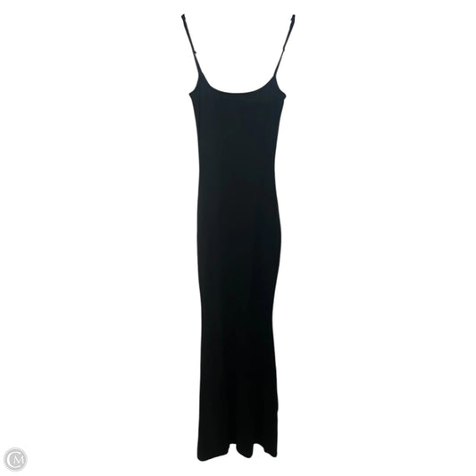 Ribbed Dress Casual Maxi By Quince In Black, Size: Xs