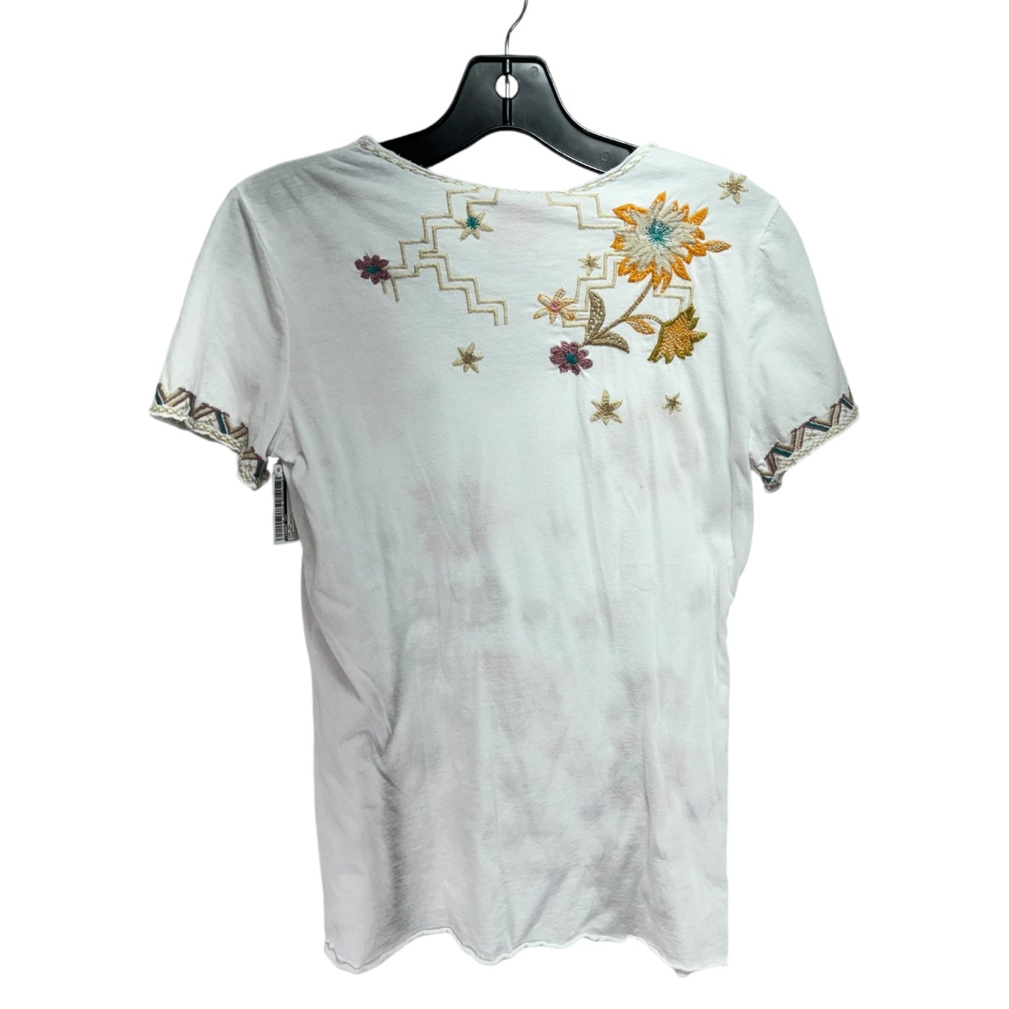 Elia Floral Tee Designer By Johnny Was In Floral Print, Size: XXS