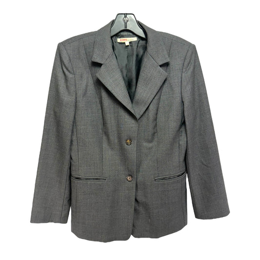 Blazer By Michael By Michael Kors In Grey, Size: 8