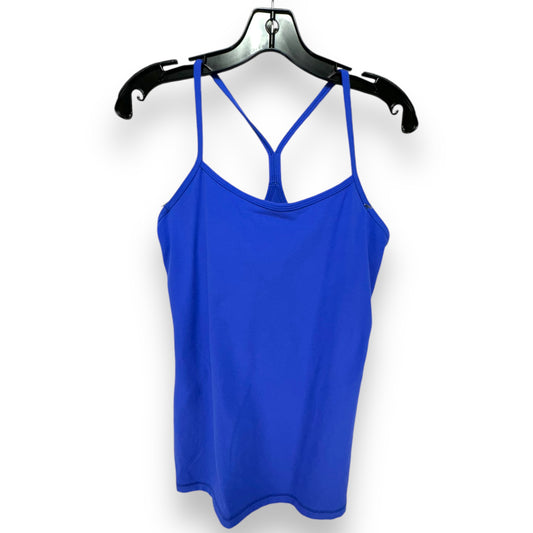 Athletic Tank Top By Lululemon In blue, Size: 8