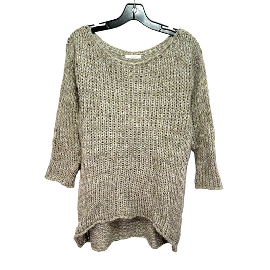 Mohair Blend Sweater By Rosa Doré In Tan, Size: M