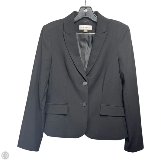 Blazer By Calvin Klein In Black, Size: 6
