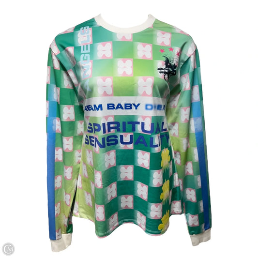 Top Long Sleeve By Dream Baby In Multi-colored, Size: M