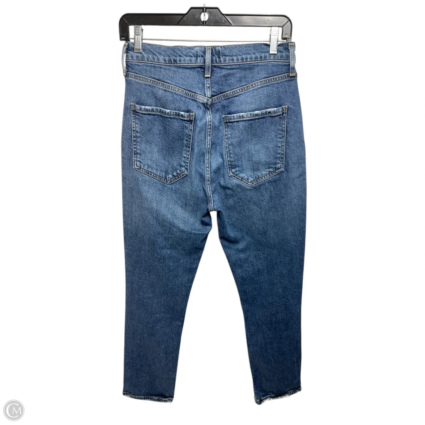 Riley Straight Jeans By Agolde In Blue Denim, Size: 2