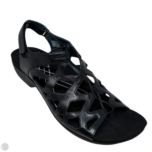 Sandals Flats By Abeo In Black, Size: 10