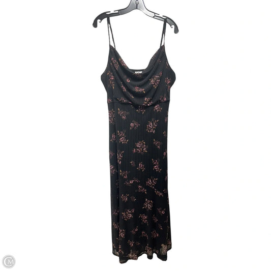 Cowl Neck Dress Casual Maxi By Siren Lily In Floral Pattern, Size: 2x