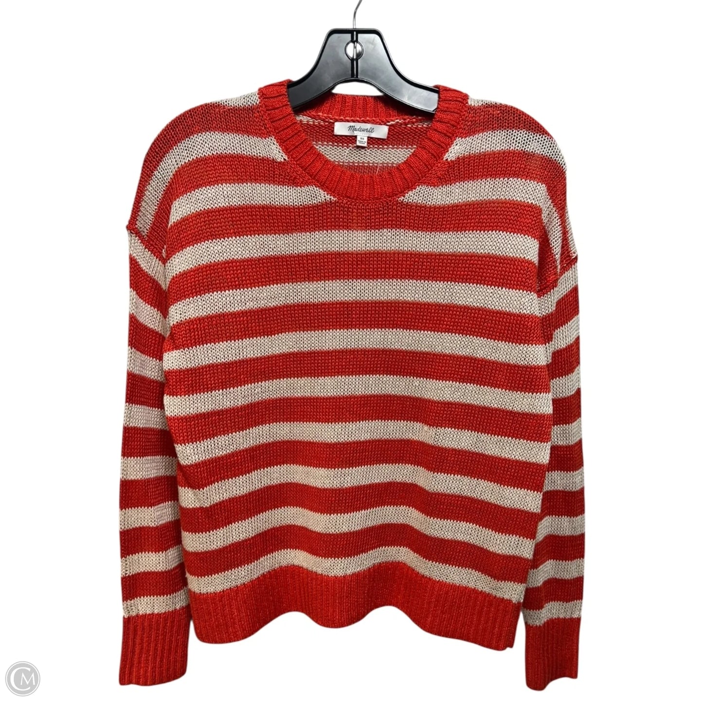 Sweater By Madewell In Striped Pattern, Size: Xs