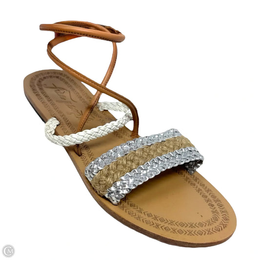 Secret Beach Strappy Sandals By Free People In Brown, Size: 9