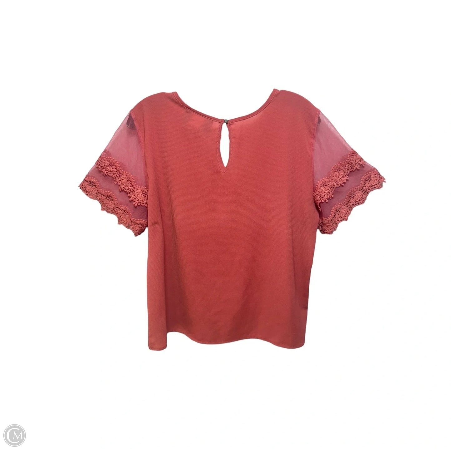 Top Short Sleeve By Wishful In Copper, Size: L