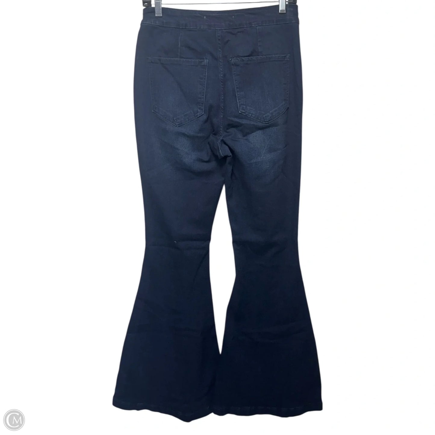 Jeans Flared By Kancan In Blue Denim, Size: 11/29