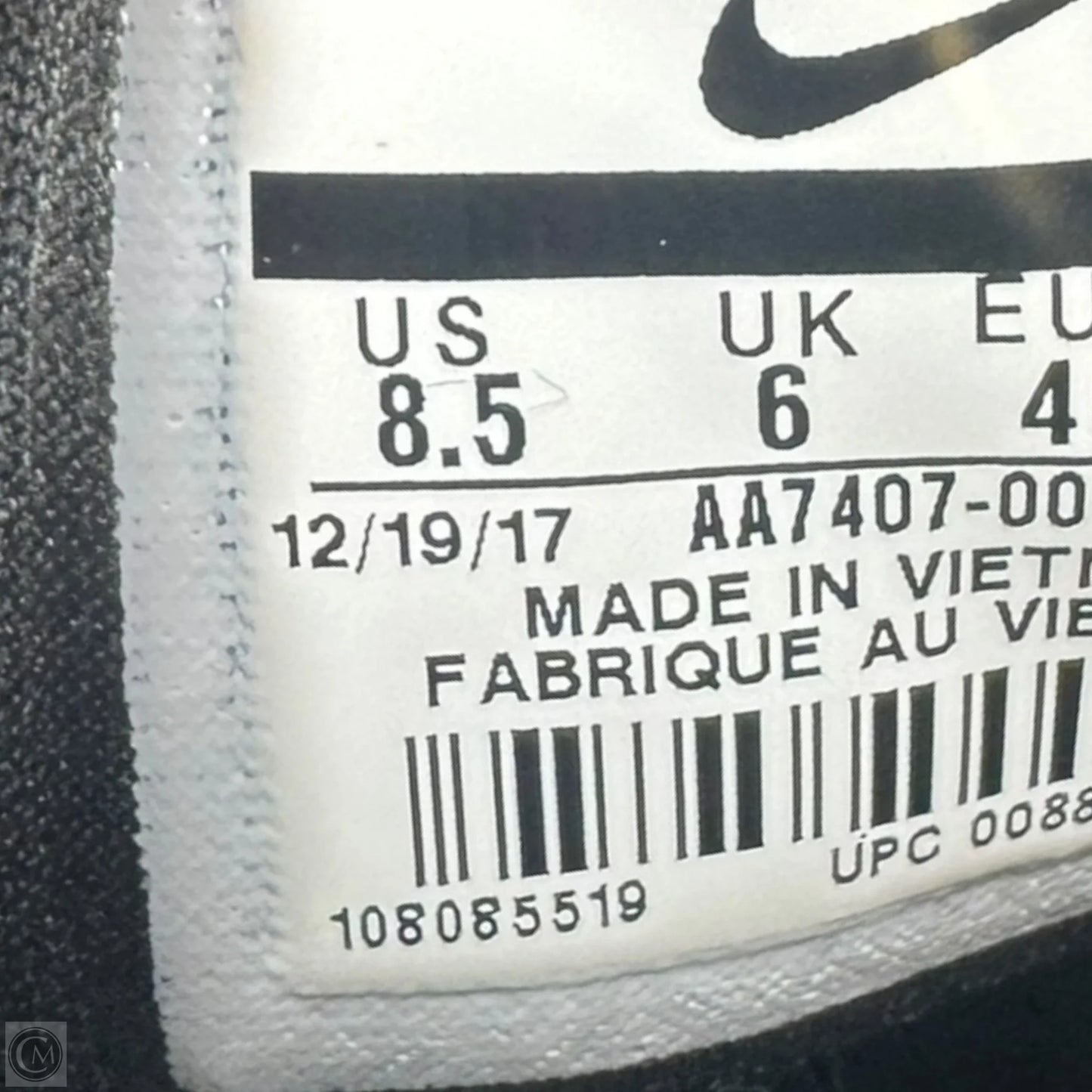 Air Max Shoes Athletic By Nike In Black, Size: 8.5