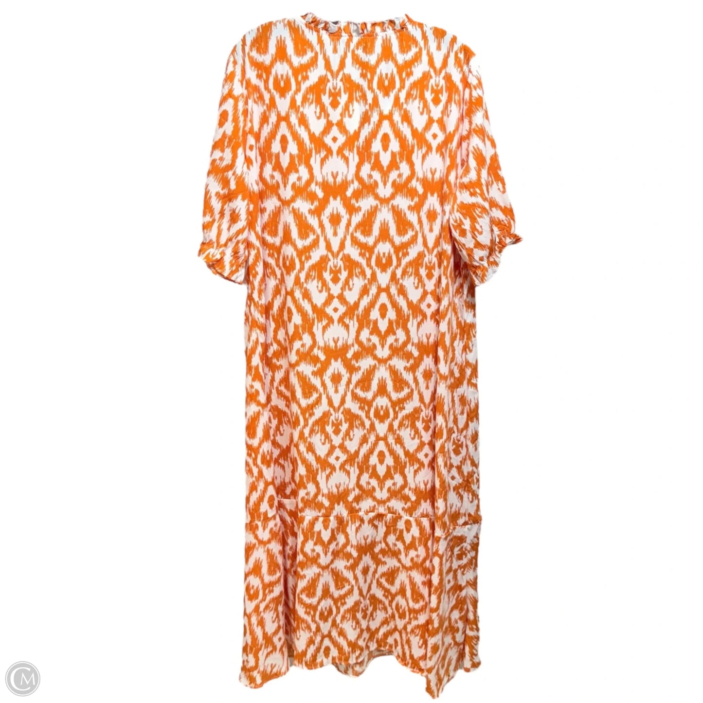 Dress Casual Maxi By Dokotoo In Orange, Size: 2x