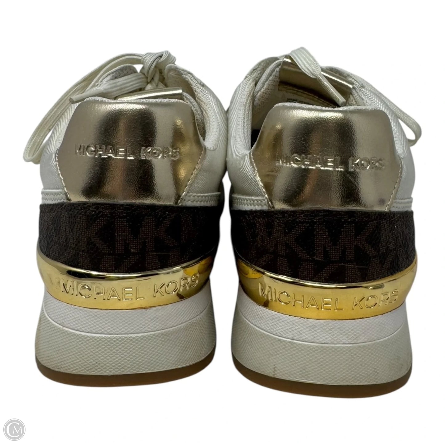 Shoes Sneakers By Michael By Michael Kors In Cream, Size: 9.5