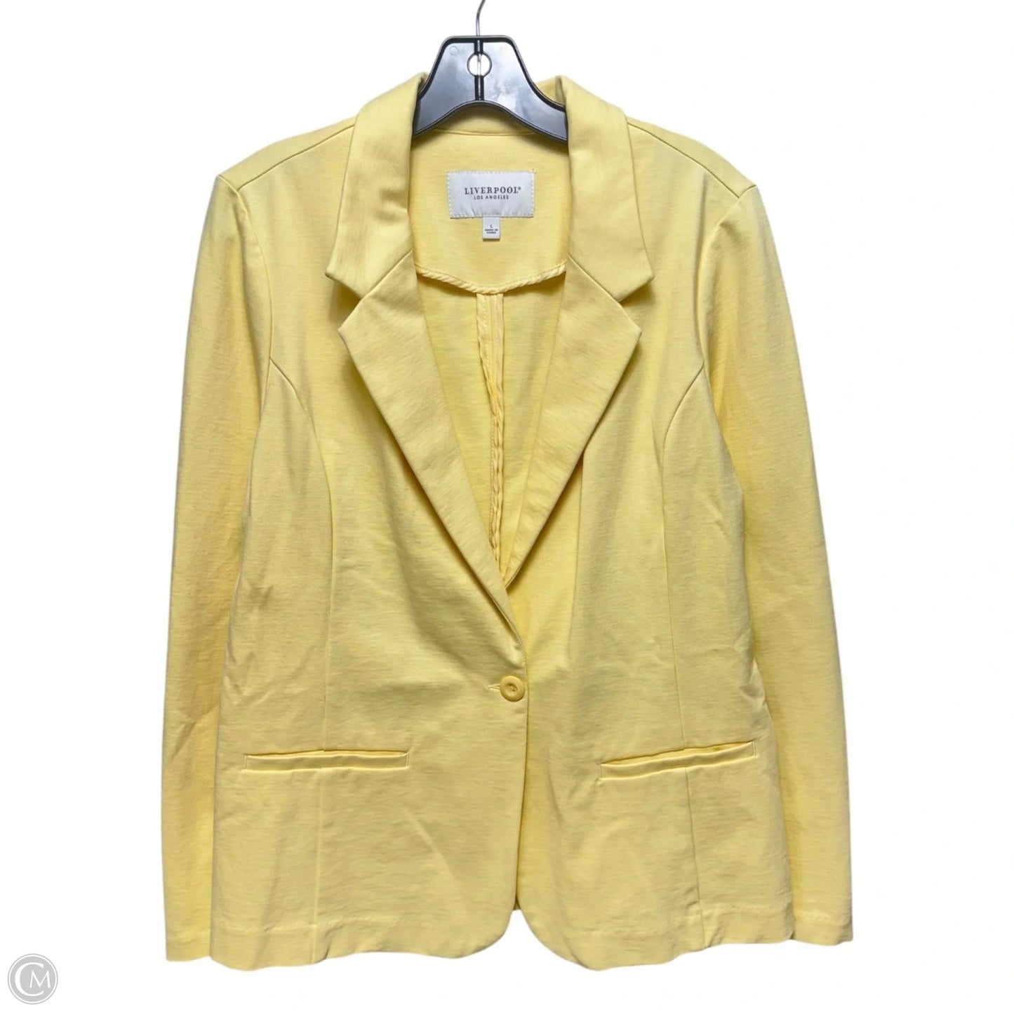 Blazer By Liverpool In Yellow, Size: L