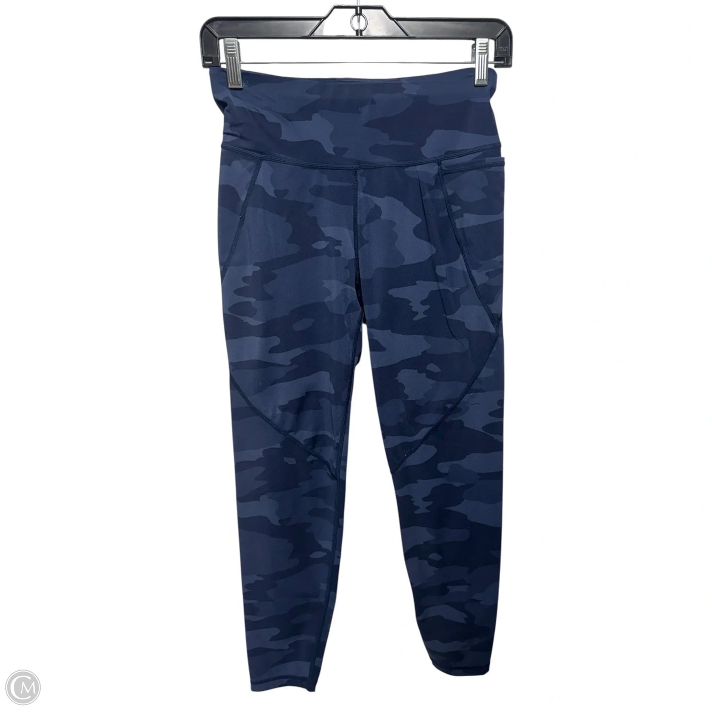 Athletic Leggings Capris By Sweaty Betty In Camouflage Print, Size: S