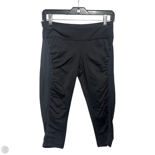 Athletic Capris By Lululemon In Black, Size: 8