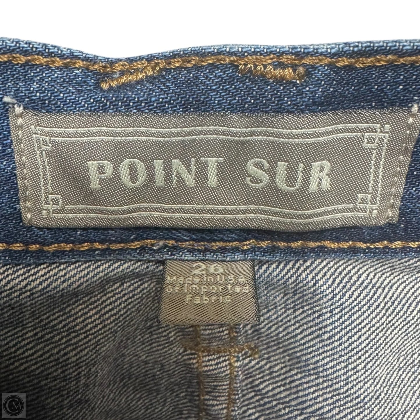 Jeans Boyfriend By point sur In Blue Denim, Size: 2