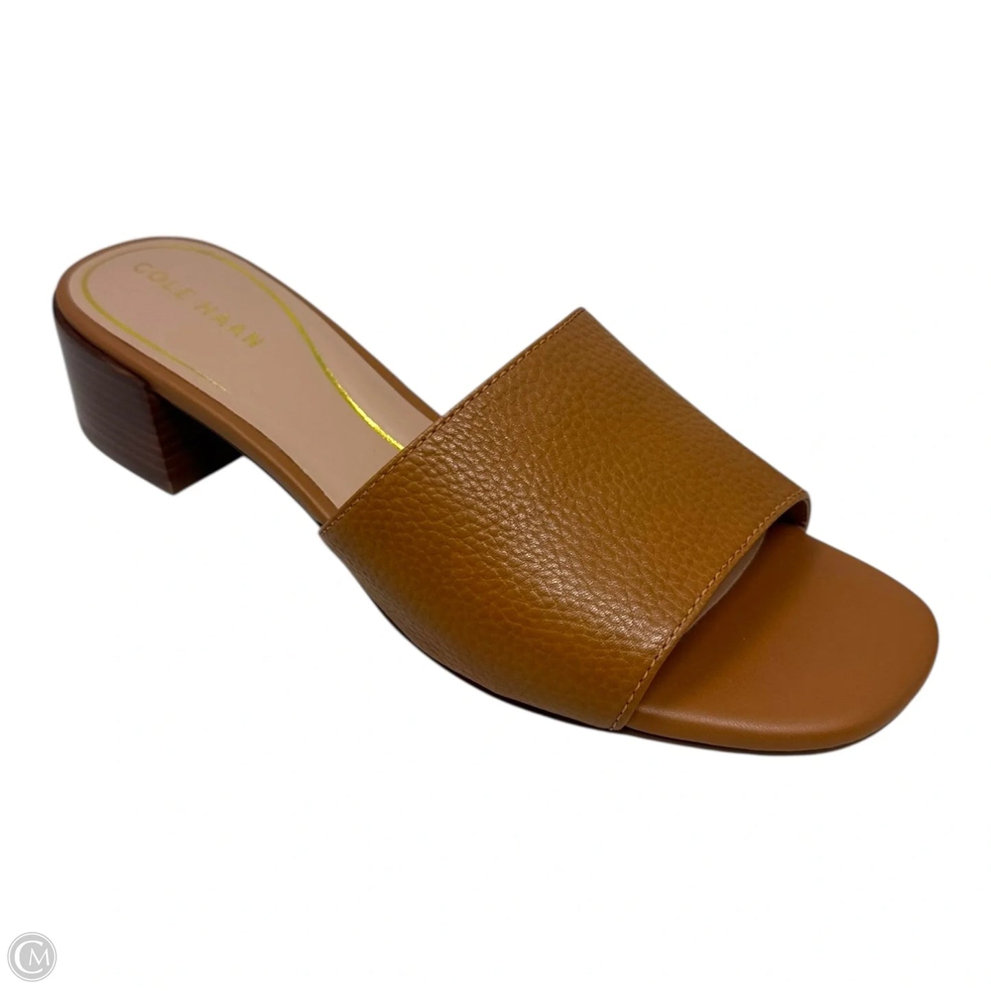 Calli Single Band Sandals By Cole-haan In Tan, Size: 9