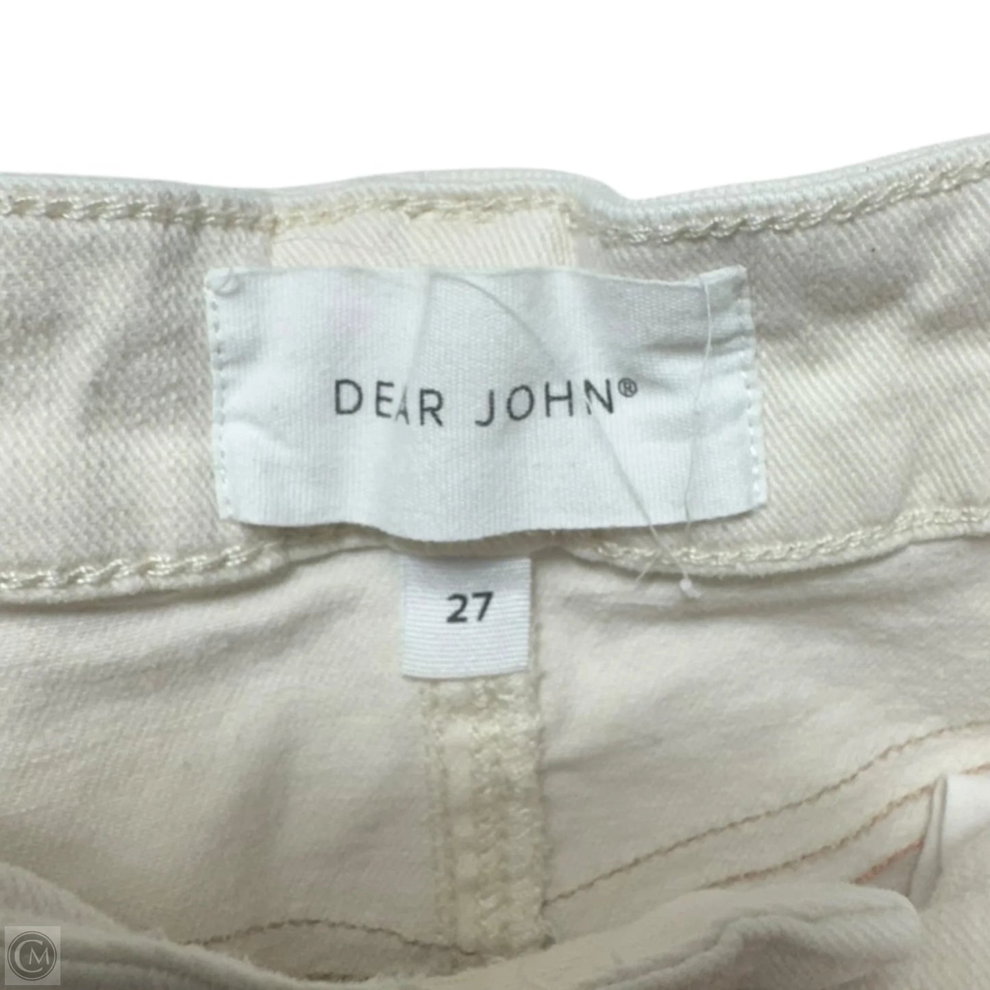 Jeans Boot Cut By Dear John In Cream, Size: 4/27