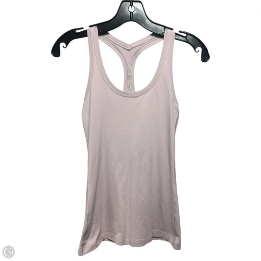 Athletic Tank Top By Lululemon In Purple, Size: S
